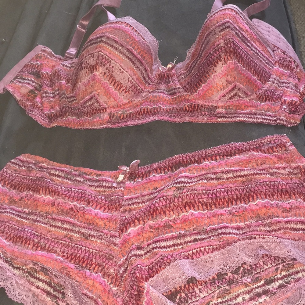 matching bra and pantie set